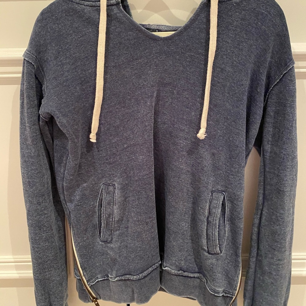 Blue Pullover Hoodie